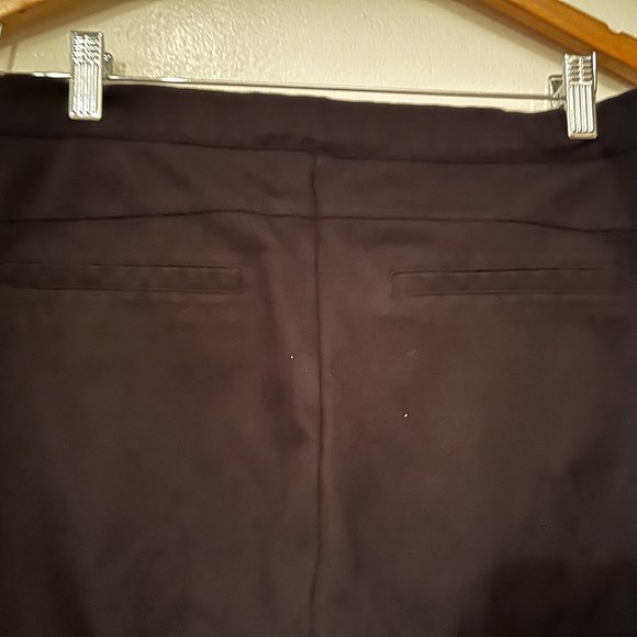 Calvin Klein Slim Fit Black Pants with Zipper Front Pockets – Size 6 - Picture 8 of 11